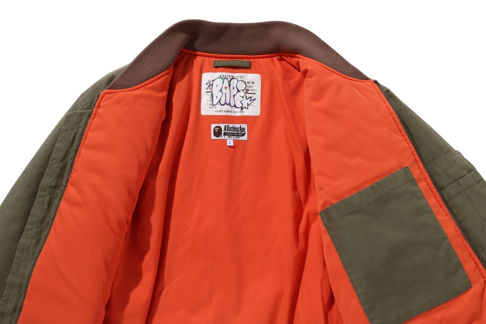 GRAFFITI BOMBER JACKET sold by Bape product image thumbnail 4