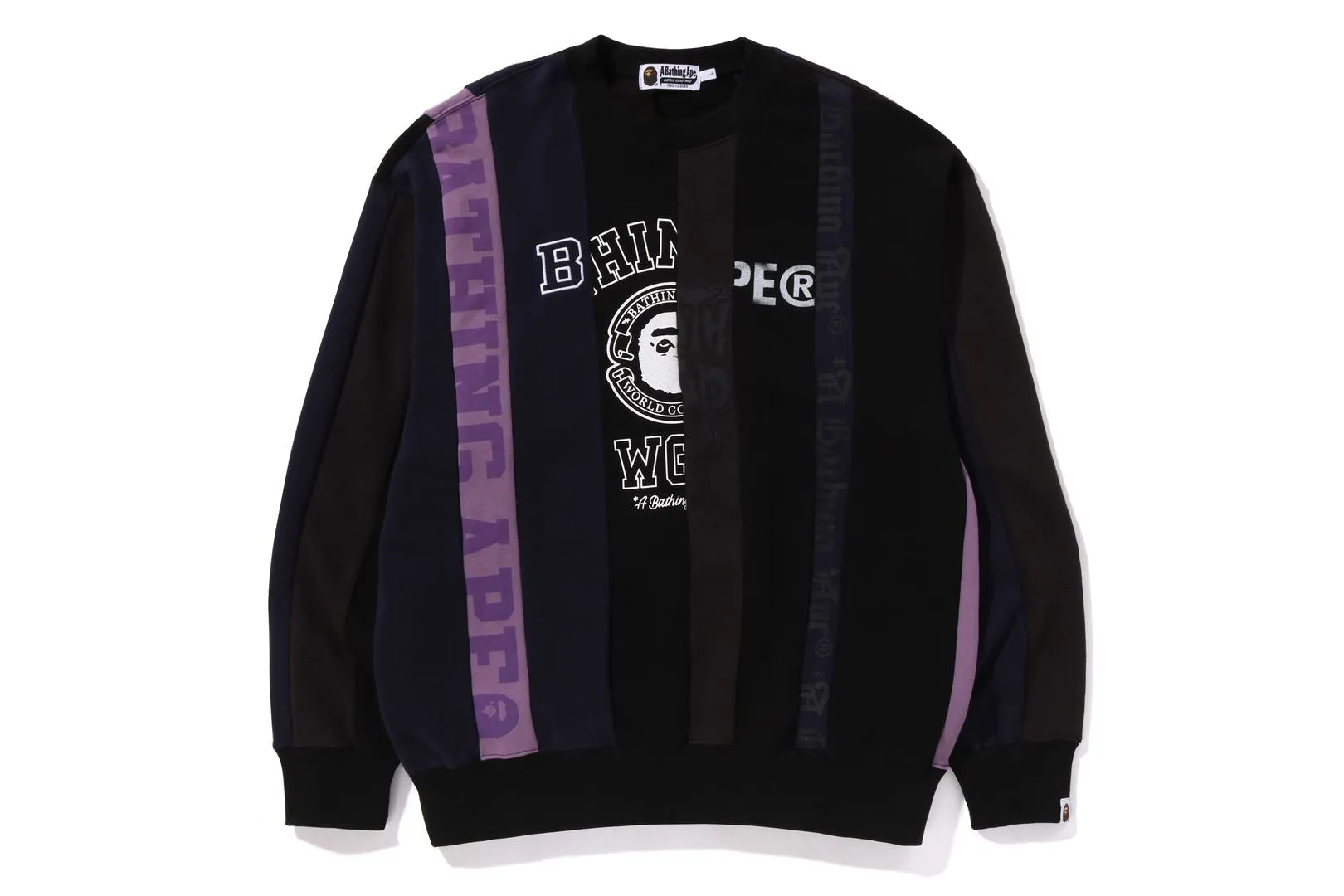 UPCYCLE CREWNECK sold by Bape