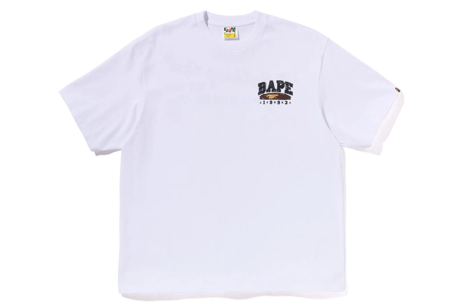 HAND DRAW BAPE RELAXED FIT TEE sold by Bape