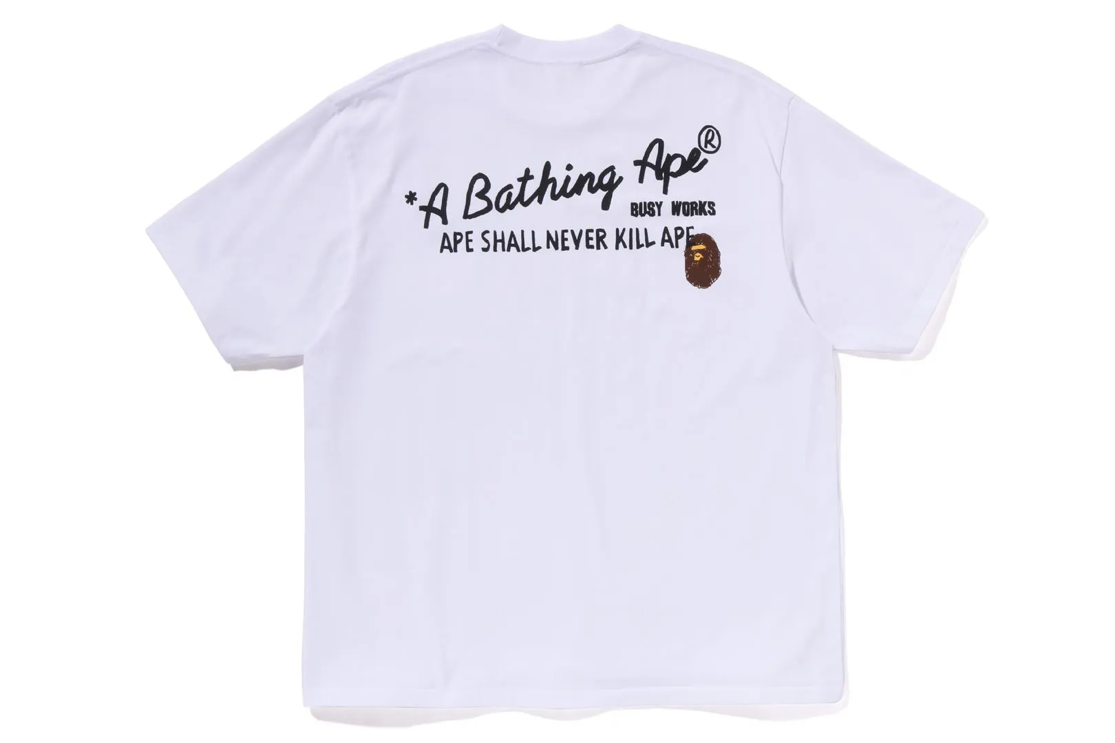 HAND DRAW BAPE RELAXED FIT TEE sold by Bape product image thumbnail 2