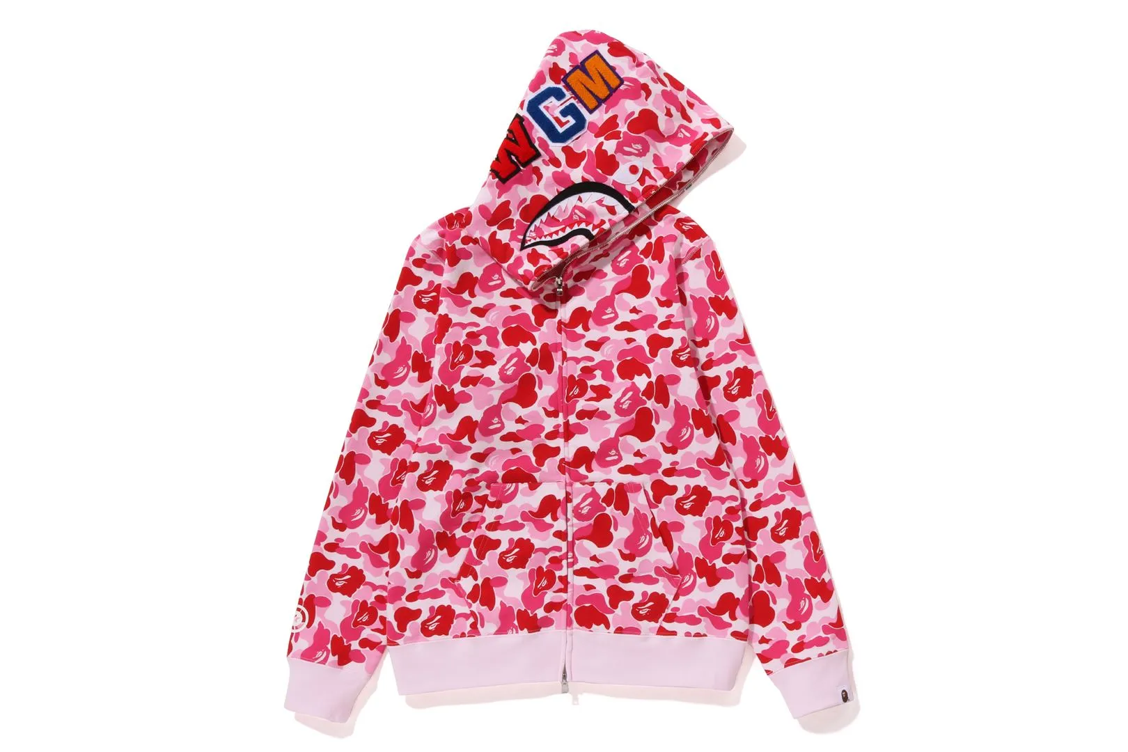 ABC CAMO SHARK FULL ZIP HOODIE sold by Bape product image thumbnail 3