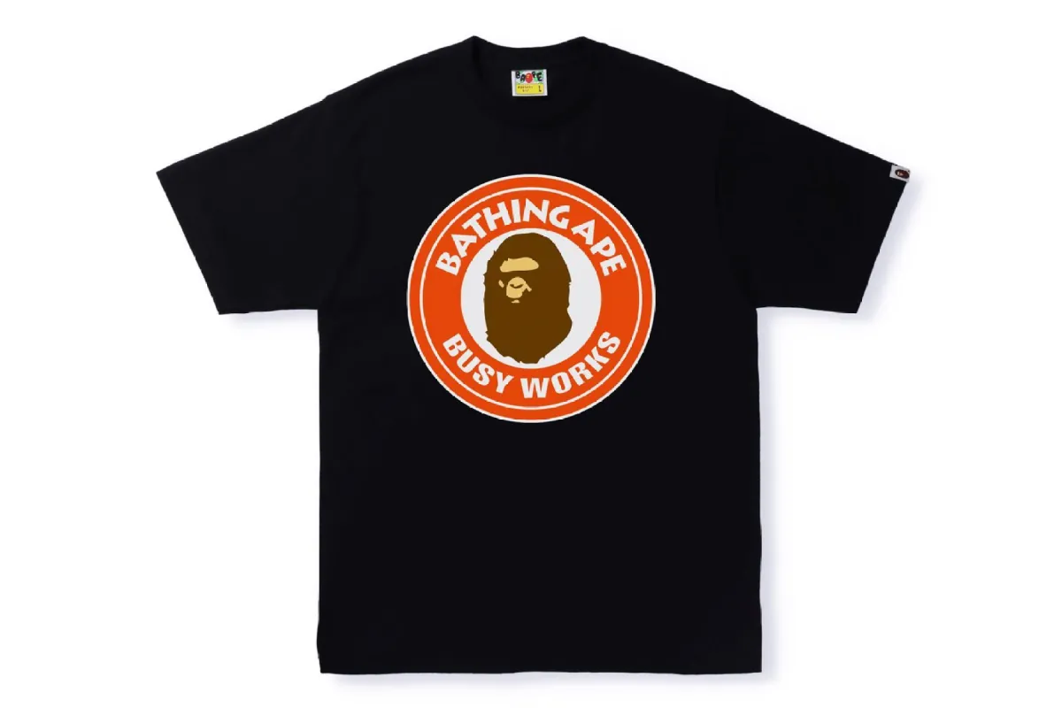 COLORS BUSY WORKS TEE sold by Bape