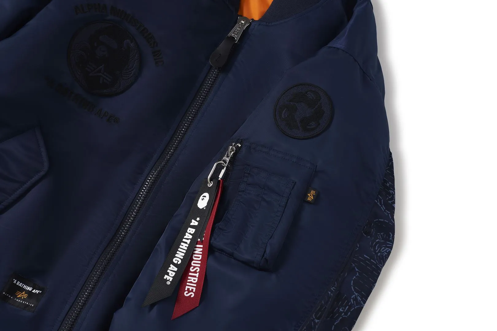 【 BAPE X ALPHA INDUSTRIES 】MA-1 JACKET sold by Bape product image thumbnail 4