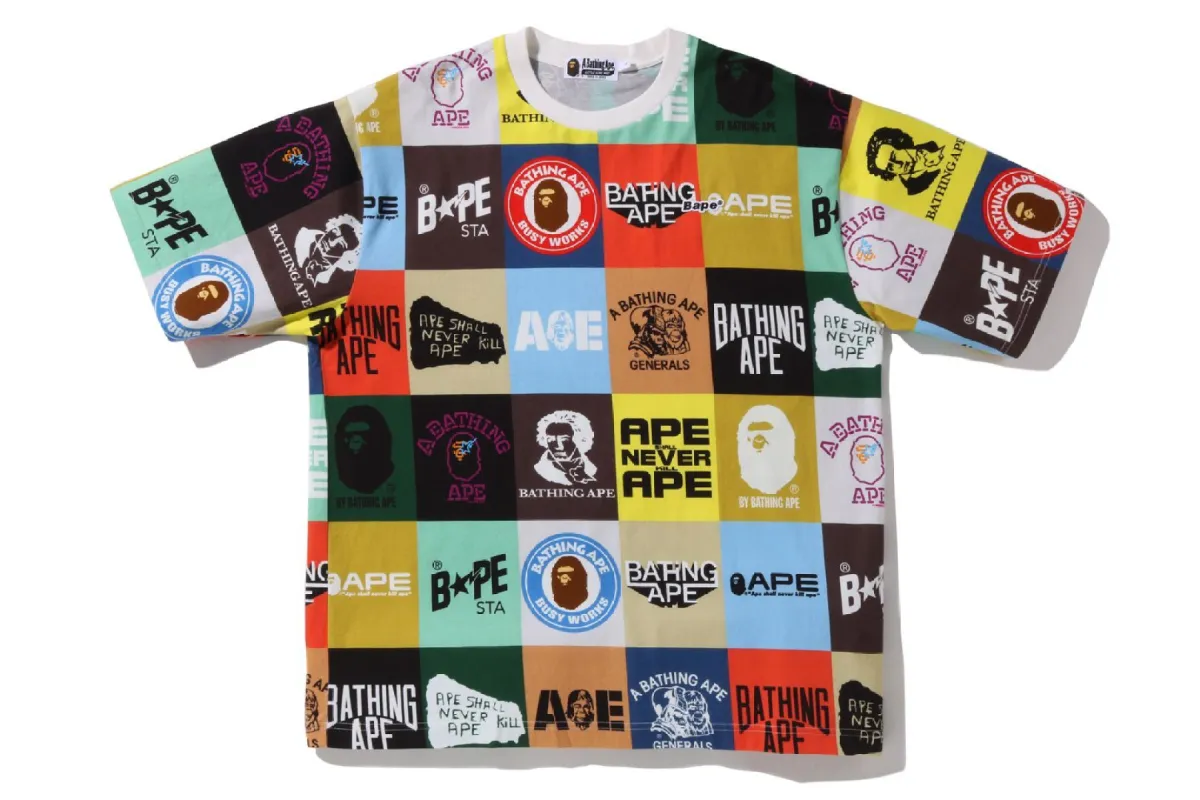 BAPE CLASSIC LOGO RELAXED FIT TEE sold by Bape