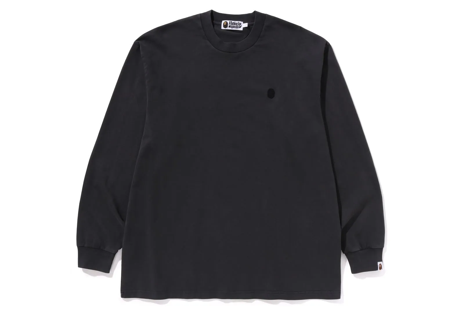 APE HEAD ONE POINT GARMENT DYED L/S TEE sold by Bape product image thumbnail 5