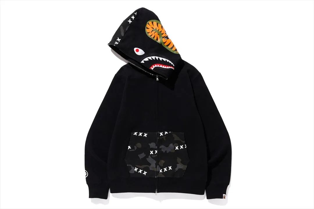 【 BAPE X GOD SELECTION XXX 】SHARK FULL ZIP HOODIE sold by Bape product image thumbnail 2