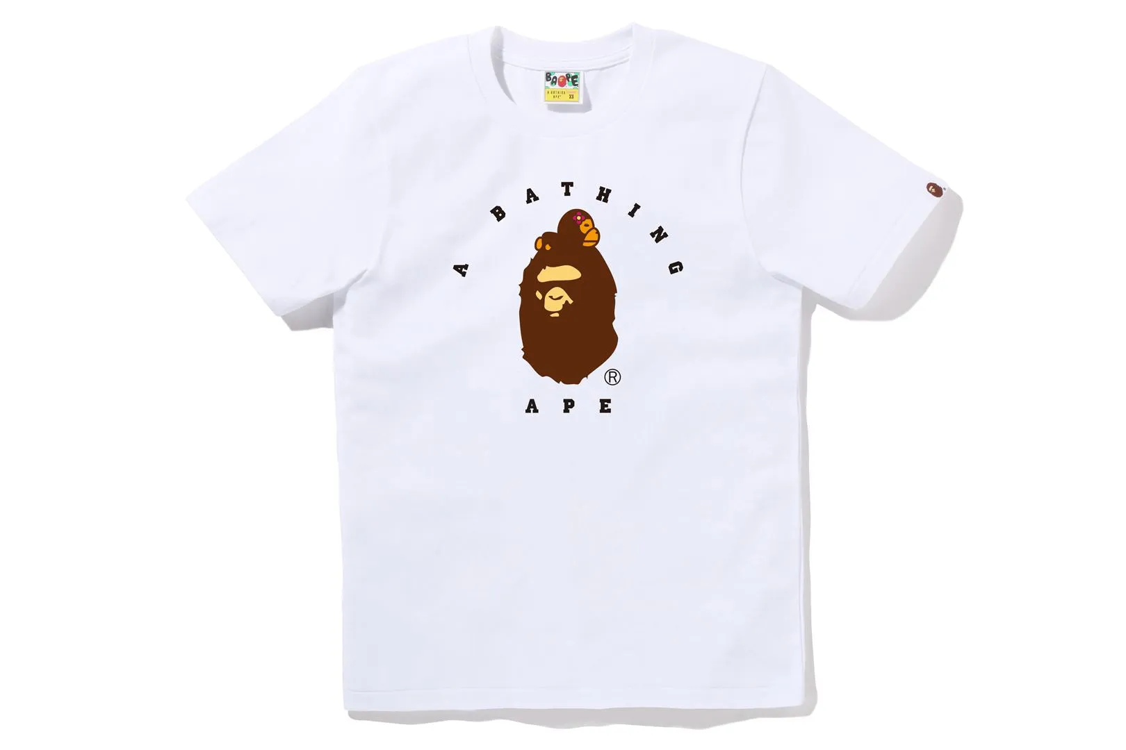 LISA ON APE HEAD TEE sold by Bape