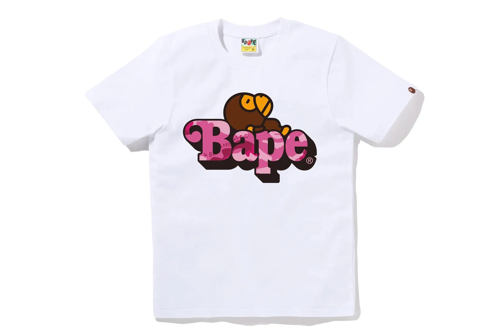 WOODLAND CAMO MILO ON BAPE TEE sold by Bape