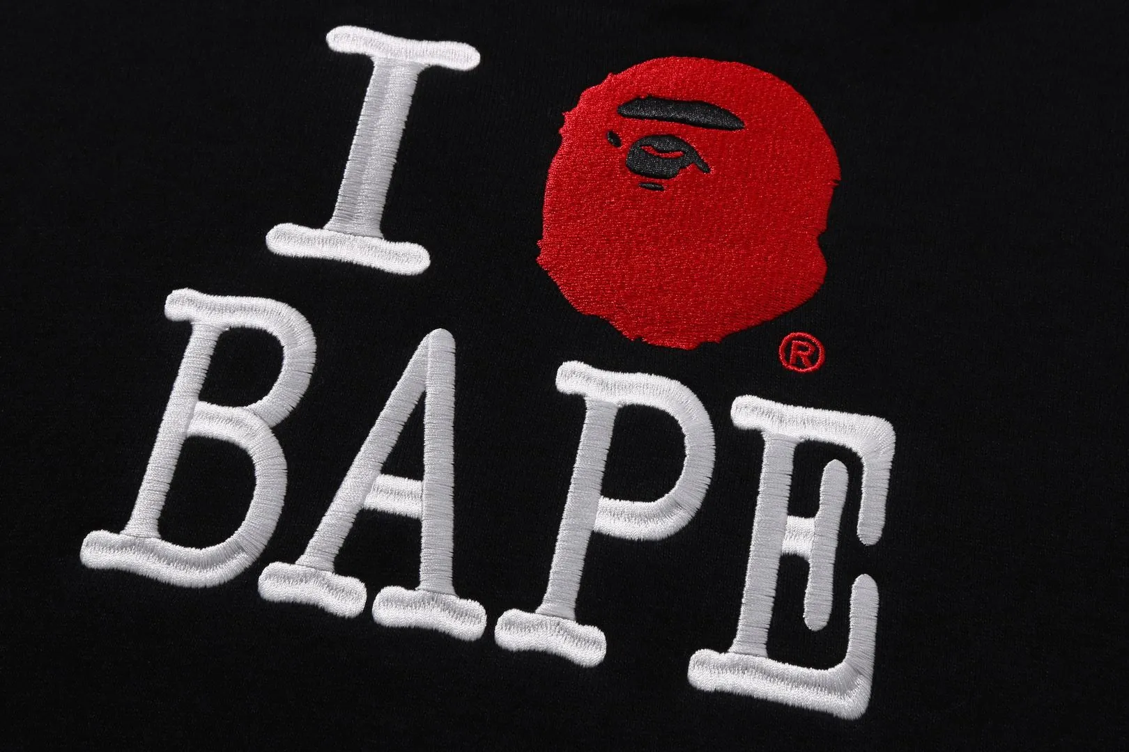 I LOVE BAPE PULLOVER HOODIE sold by Bape product image thumbnail 3