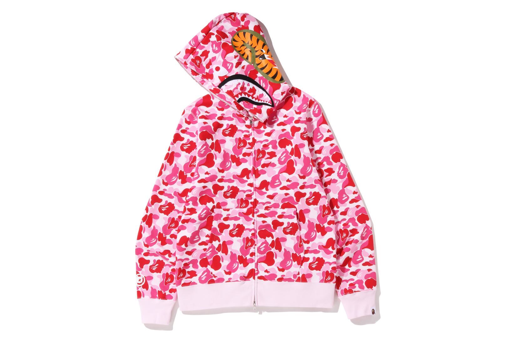 ABC CAMO SHARK FULL ZIP HOODIE sold by Bape product image thumbnail 4