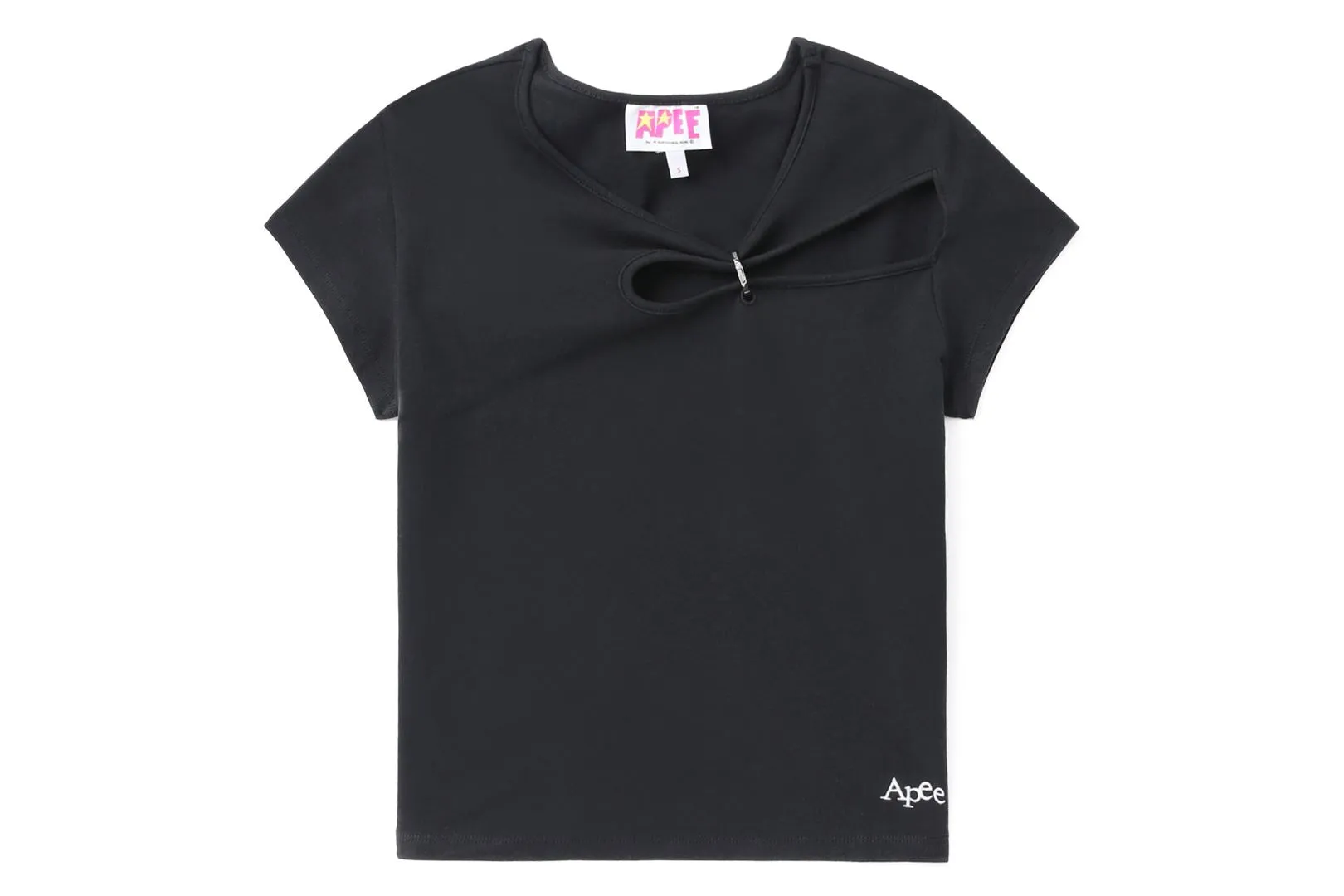 CUT OUT TOP WITH HEART SHAPE BUCKLE sold by Bape