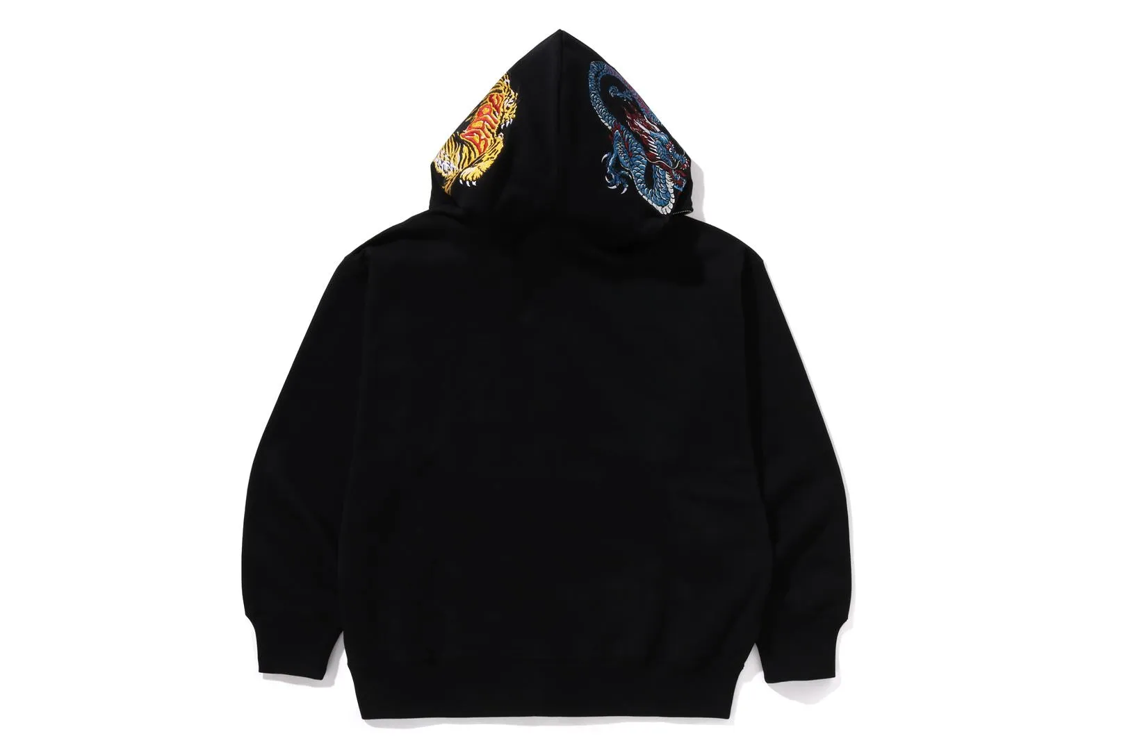 TIGER AND DRAGON RELAXED FIT FULL ZIP HOODIE sold by Bape product image thumbnail 3