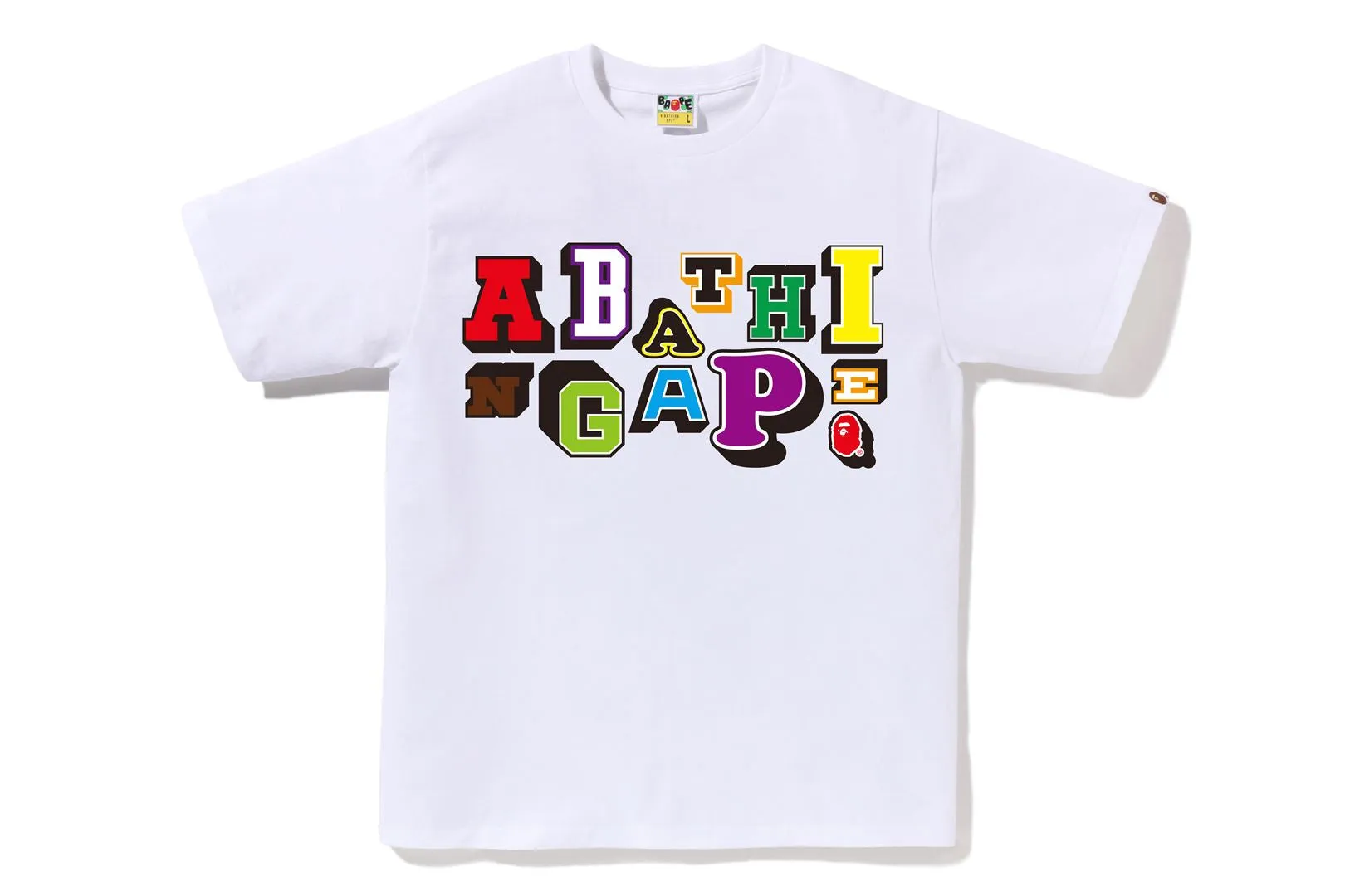 VARSITY FONT TEE sold by Bape product image thumbnail 3