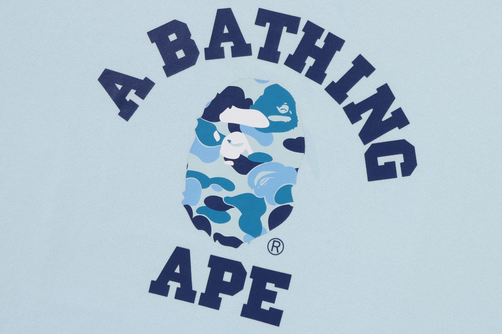 ABC CAMO COLLEGE CREWNECK sold by Bape product image thumbnail 4