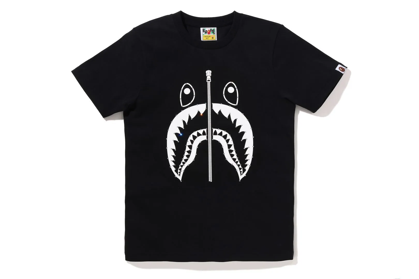 CRYSTAL STONE SHARK TEE sold by Bape product image thumbnail 3