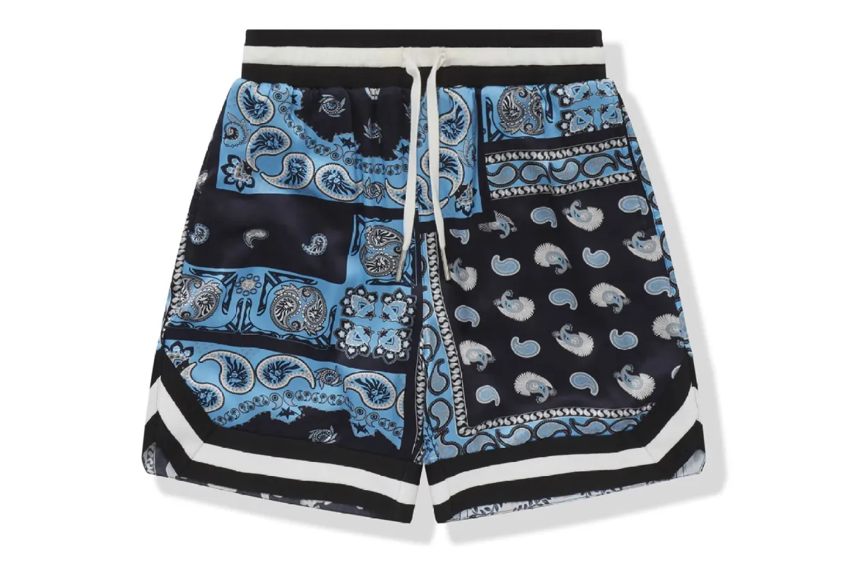 【 BAPE BLACK 】PRINTED SILK SHORTS sold by Bape