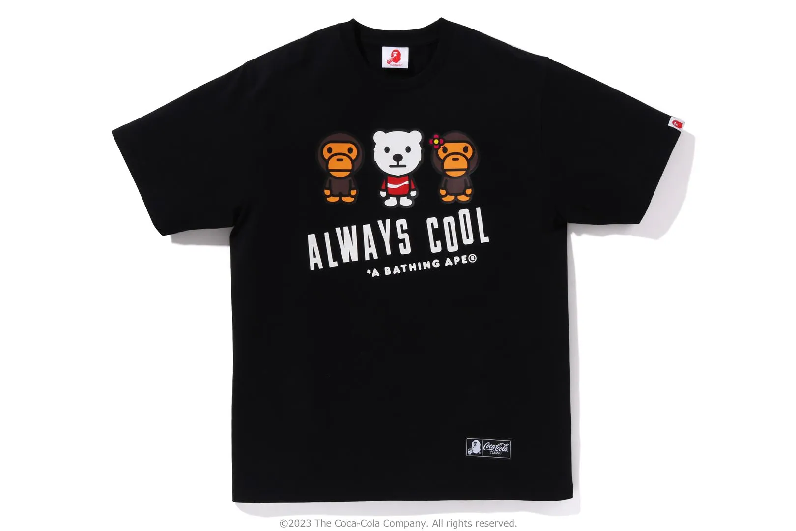 【 BAPE X Coca-Cola 】MILO TEE sold by Bape