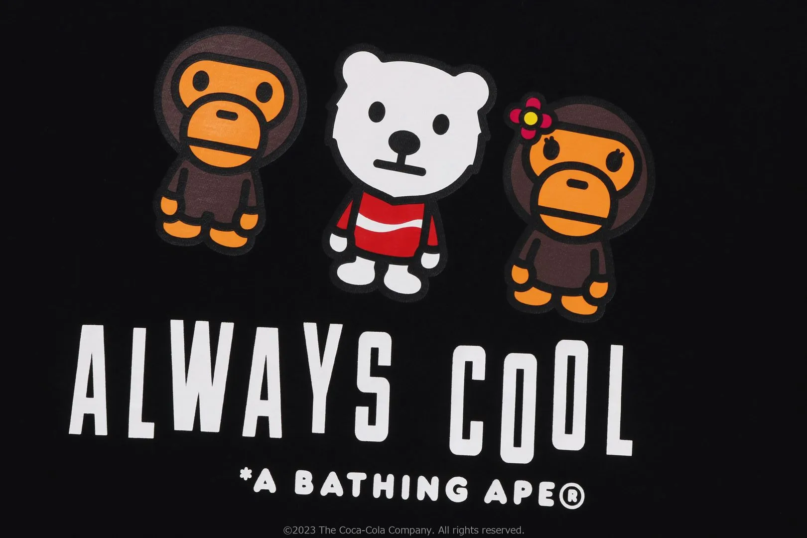 【 BAPE X Coca-Cola 】MILO TEE sold by Bape product image thumbnail 3