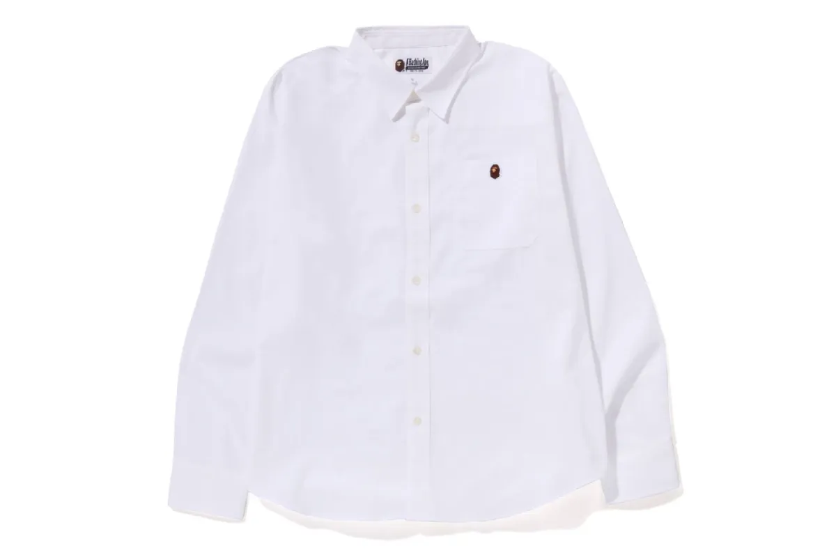 OXFORD RELAXED FIT SHIRT sold by Bape