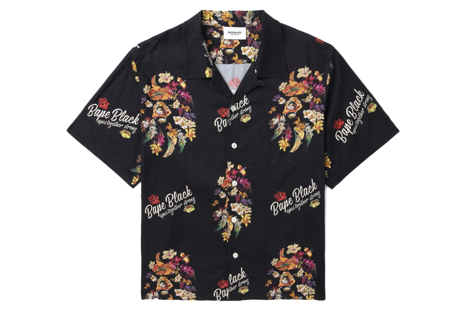 【 BAPE BLACK 】APE HEAD S/S SHIRT sold by Bape