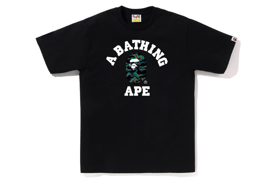 BAPE X BLACK EYE PATCH COLLEGE MINI TEE