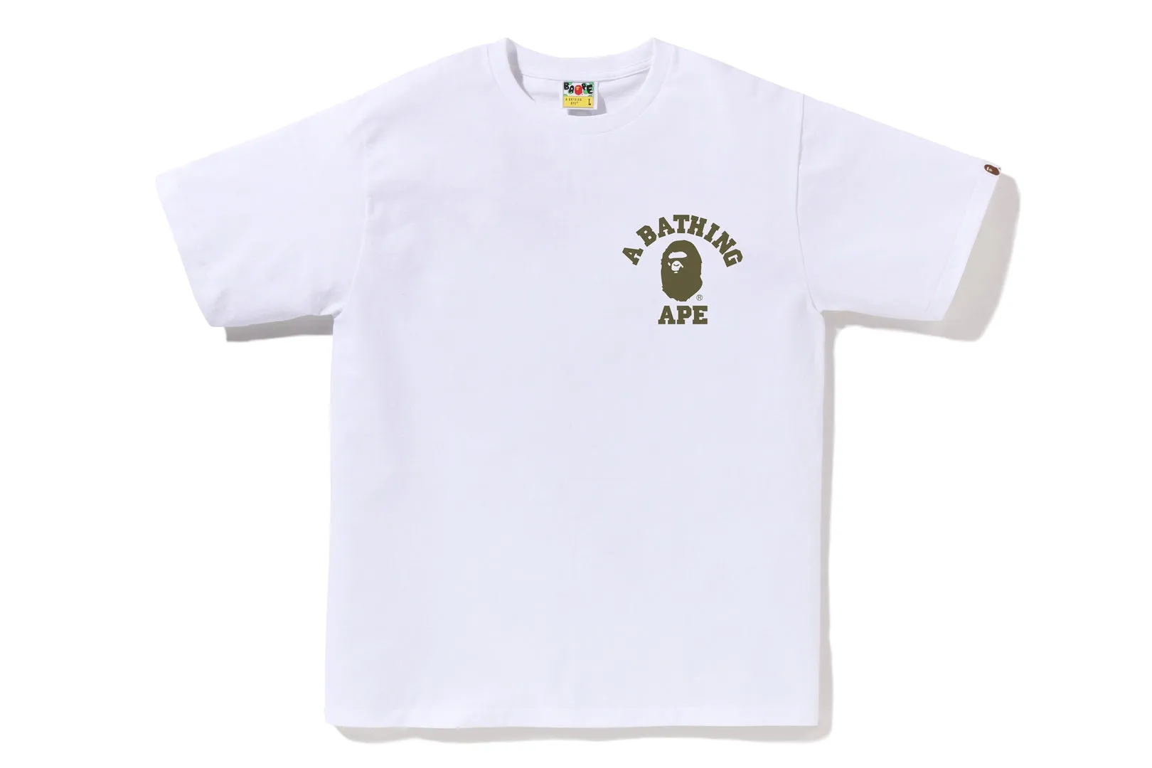 1ST CAMO COLLEGE ATS TEE sold by Bape