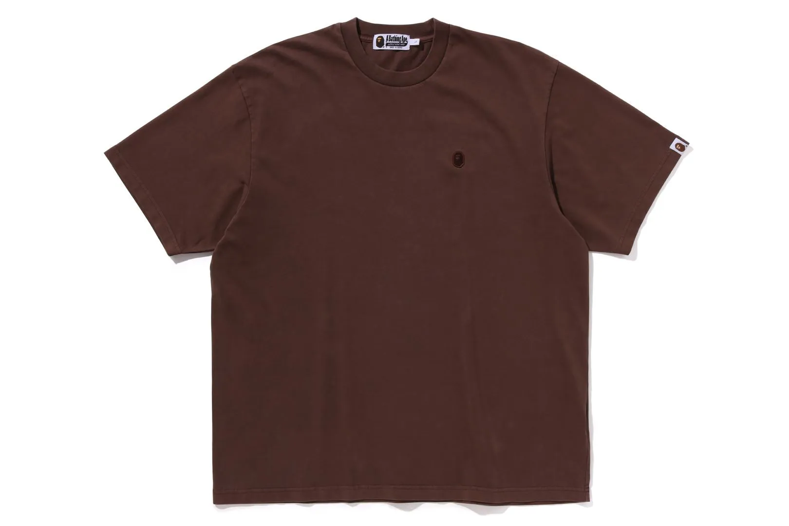 APE HEAD ONE POINT GARMENT DYED RELAXED FIT TEE sold by Bape product image thumbnail 3