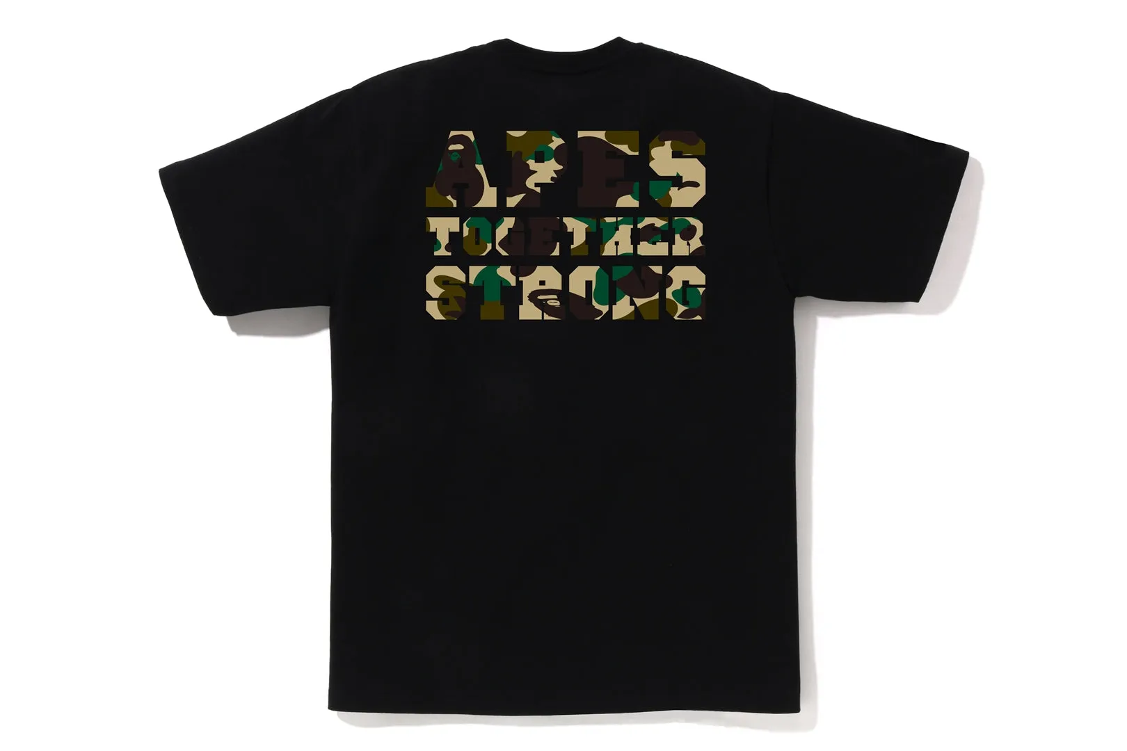 1ST CAMO COLLEGE ATS TEE sold by Bape product image thumbnail 4