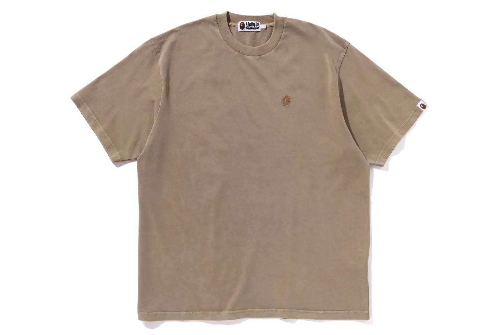 APE HEAD ONE POINT GARMENT DYED RELAXED FIT TEE sold by Bape product image thumbnail 5