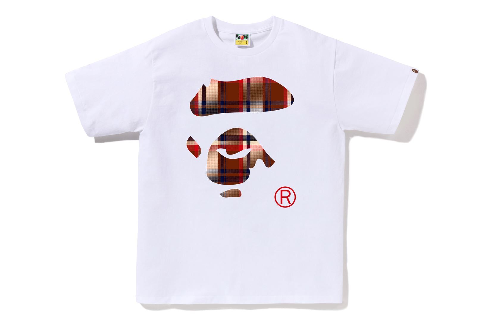 BAPE CHECK APE FACE TEE sold by Bape product image thumbnail 3