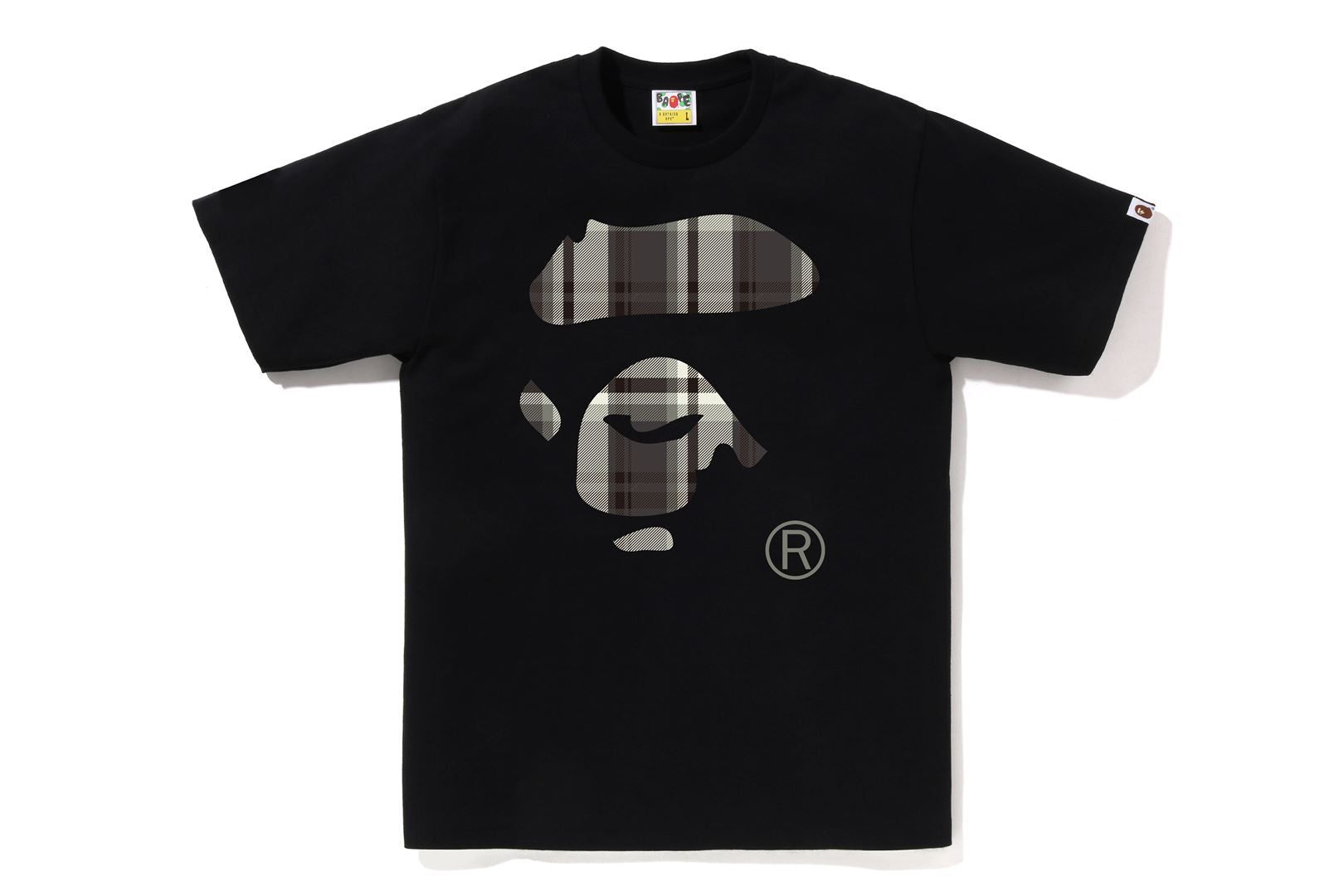 BAPE CHECK APE FACE TEE sold by Bape