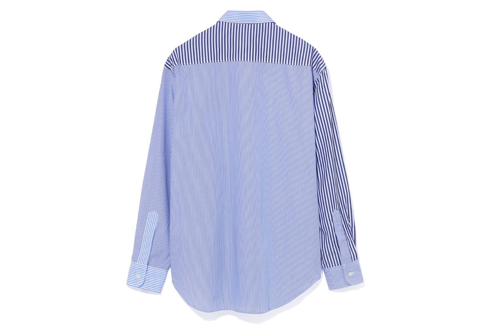 COLLEGE MULTI STRIPED OVERSIZED SHIRT sold by Bape product image thumbnail 2