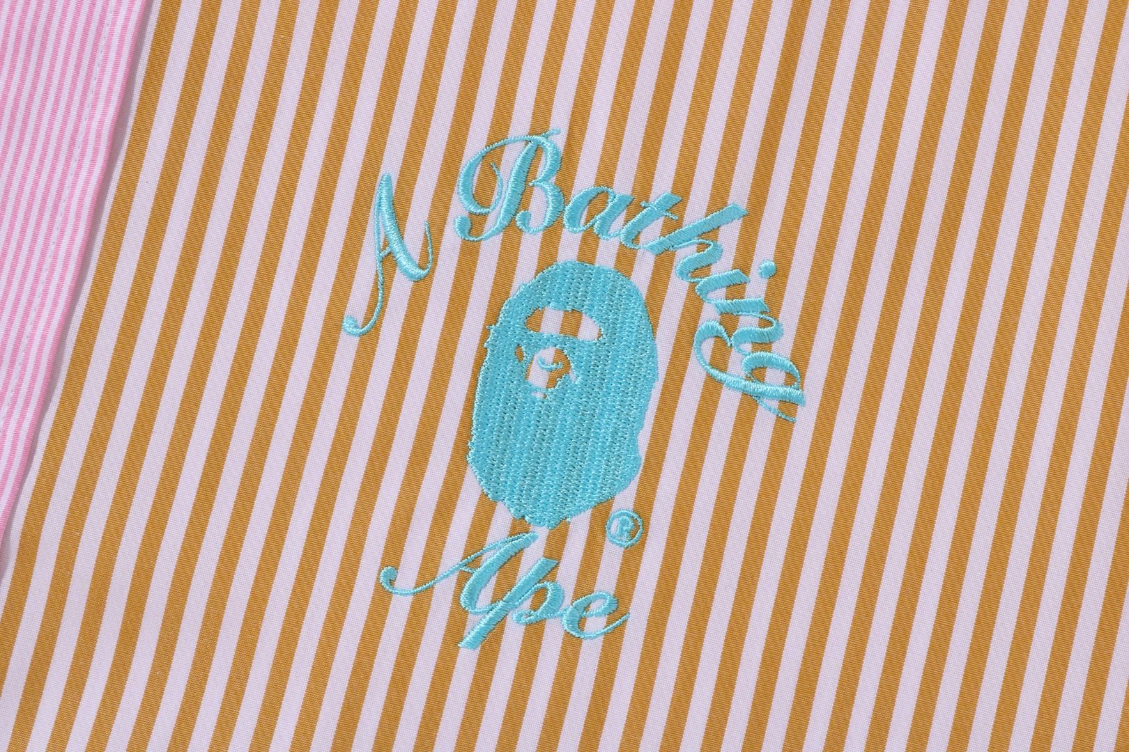 COLLEGE MULTI STRIPED OVERSIZED SHIRT sold by Bape product image thumbnail 6