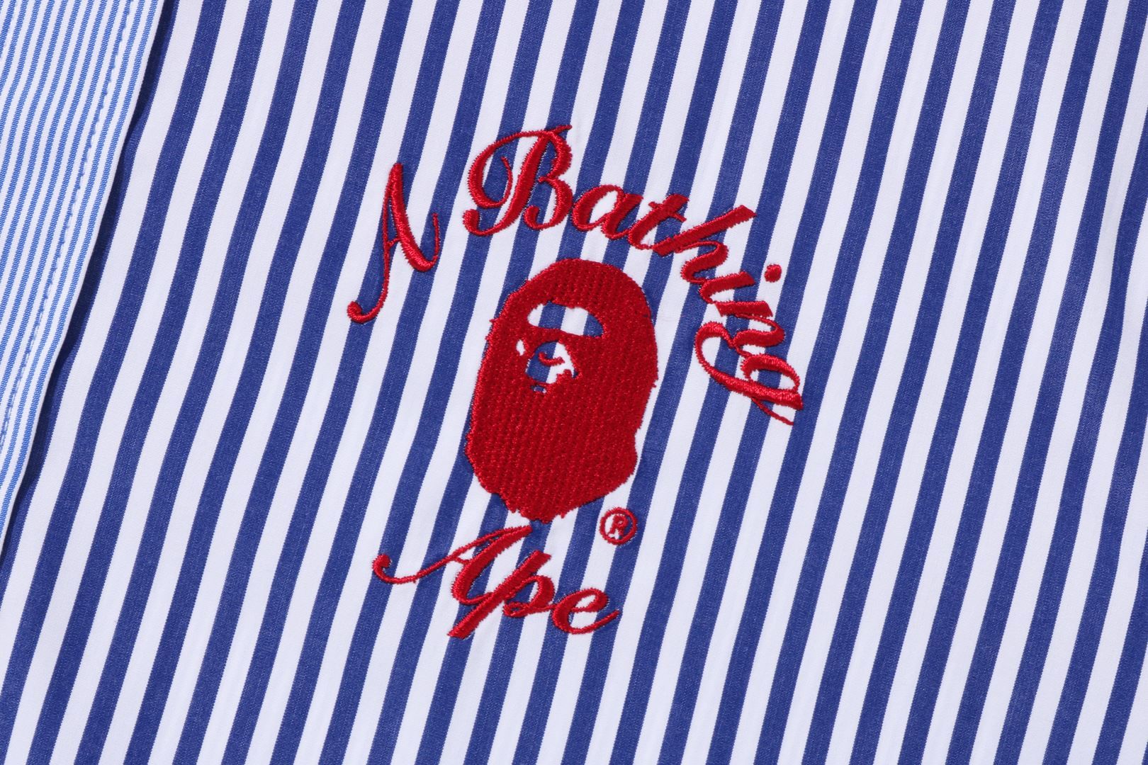 COLLEGE MULTI STRIPED OVERSIZED SHIRT sold by Bape product image thumbnail 3