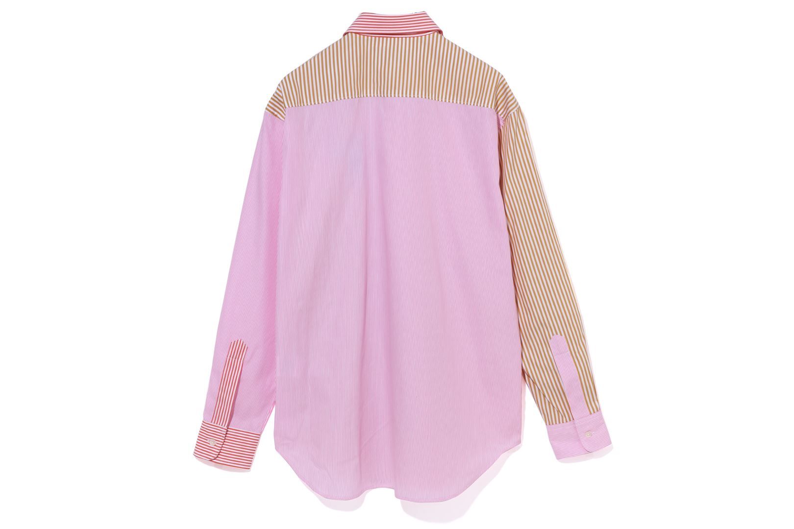 COLLEGE MULTI STRIPED OVERSIZED SHIRT sold by Bape product image thumbnail 5