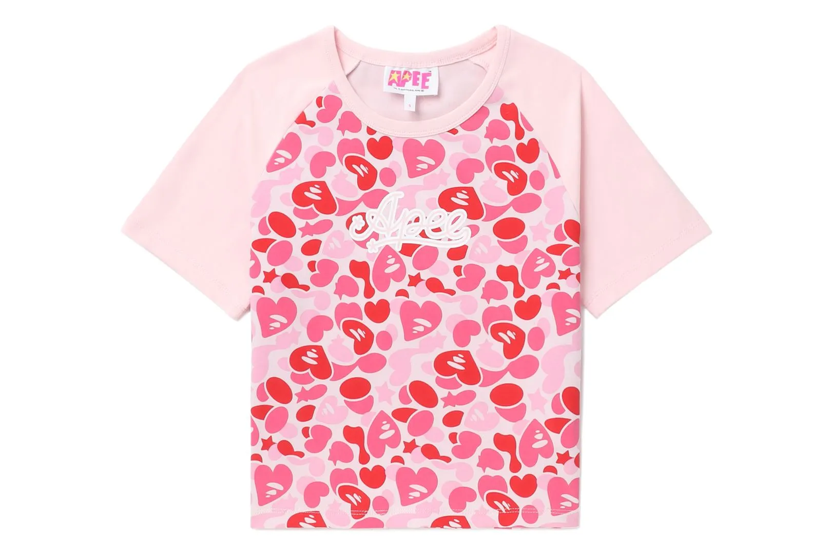 GRAPHIC CROP RAGLAN TEE sold by Bape