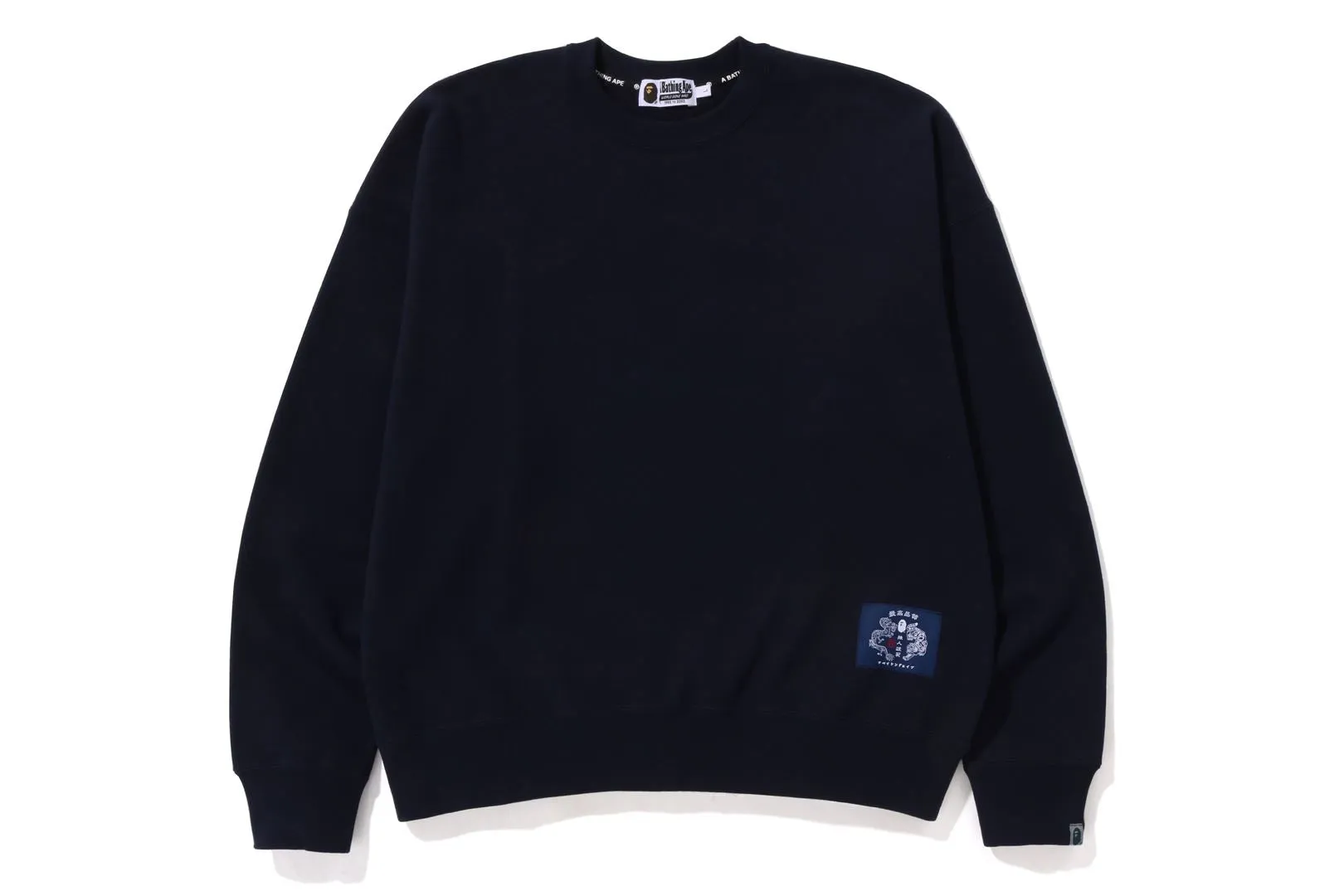 JAPANESE MOTIF LOOSE FIT CREWNECK sold by Bape