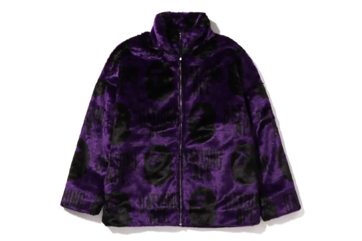 B BOY FUR JACKET sold by Bape