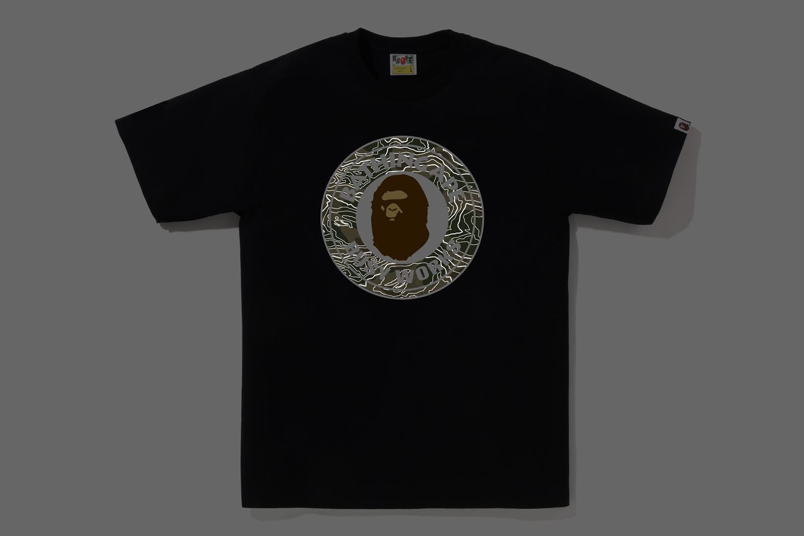 LAYERED LINE CAMO BUSY WORKS TEE sold by Bape product image thumbnail 2