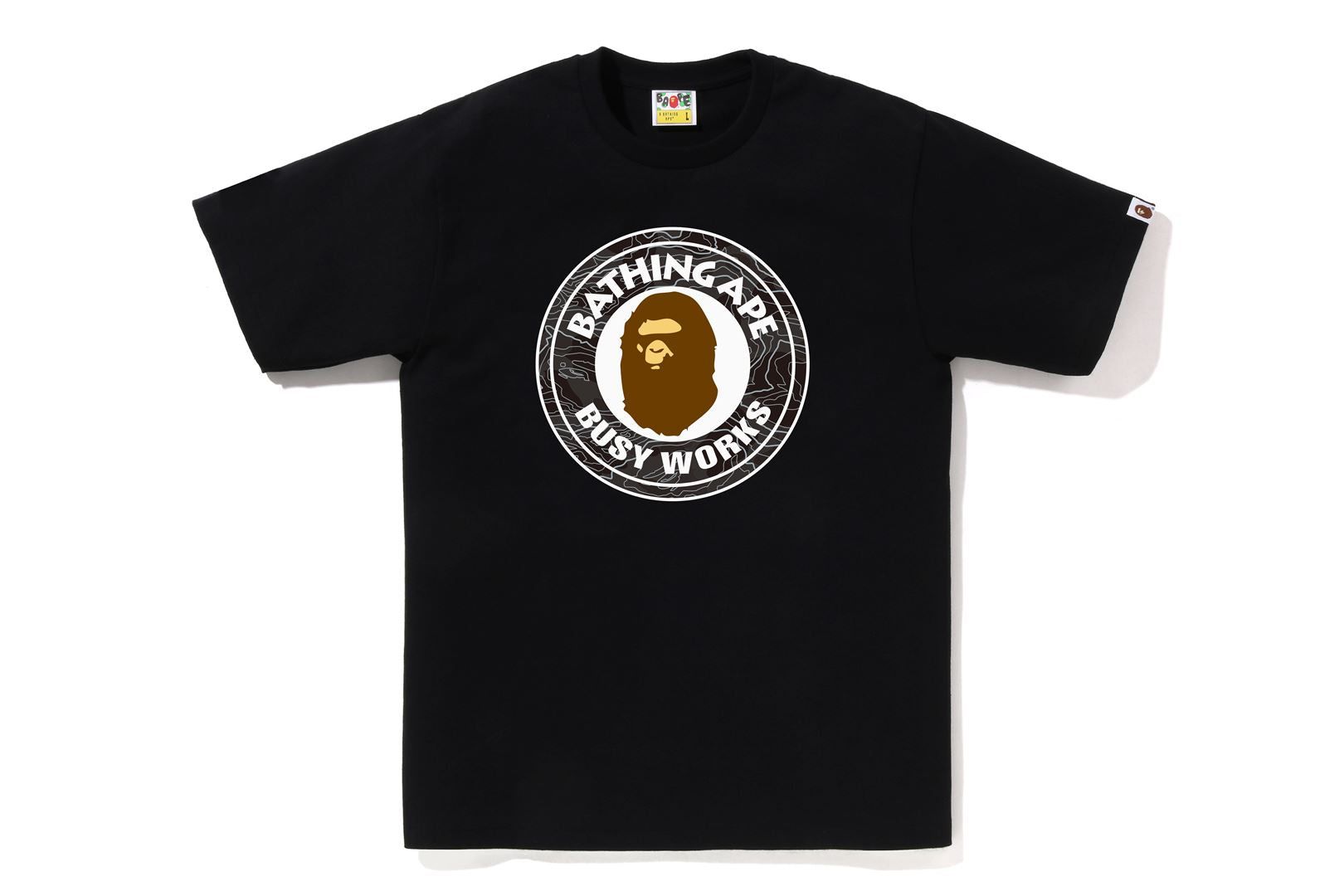 LAYERED LINE CAMO BUSY WORKS TEE sold by Bape product image thumbnail 3