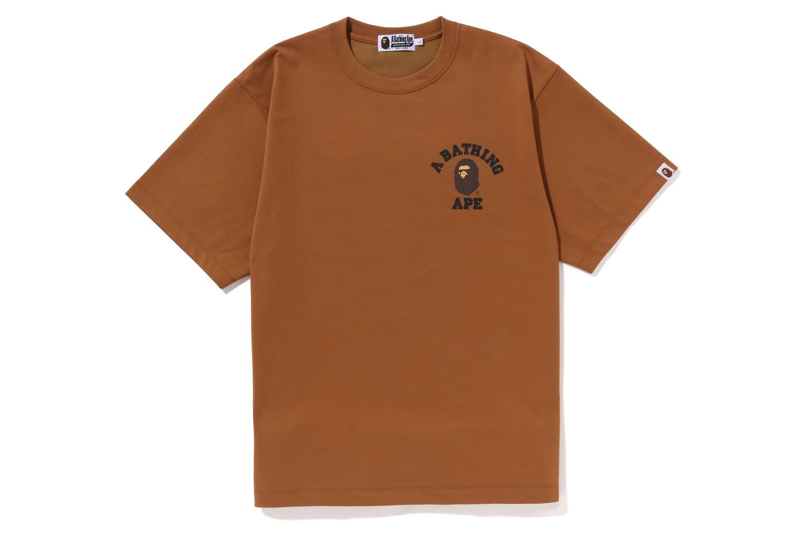 SMOOTH COLLEGE RELAXED FIT TEE sold by Bape product image thumbnail 4