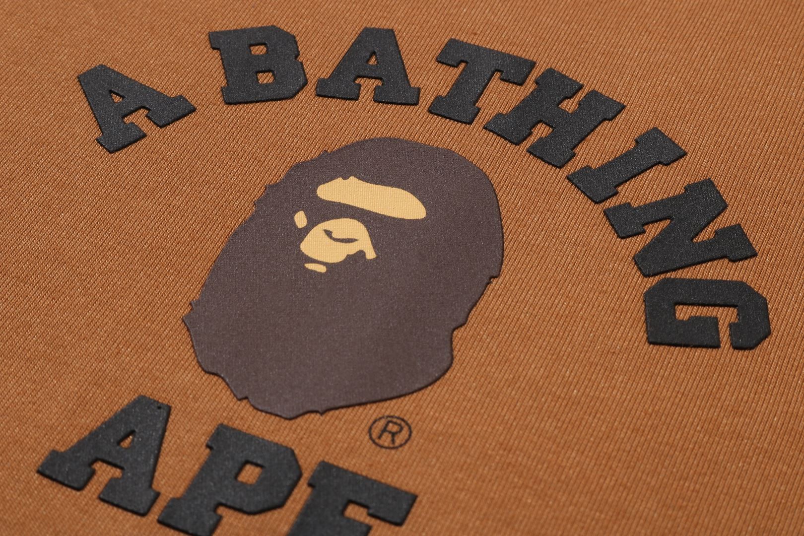 SMOOTH COLLEGE RELAXED FIT TEE sold by Bape product image thumbnail 5