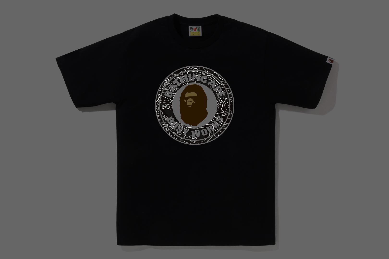 LAYERED LINE CAMO BUSY WORKS TEE sold by Bape product image thumbnail 4