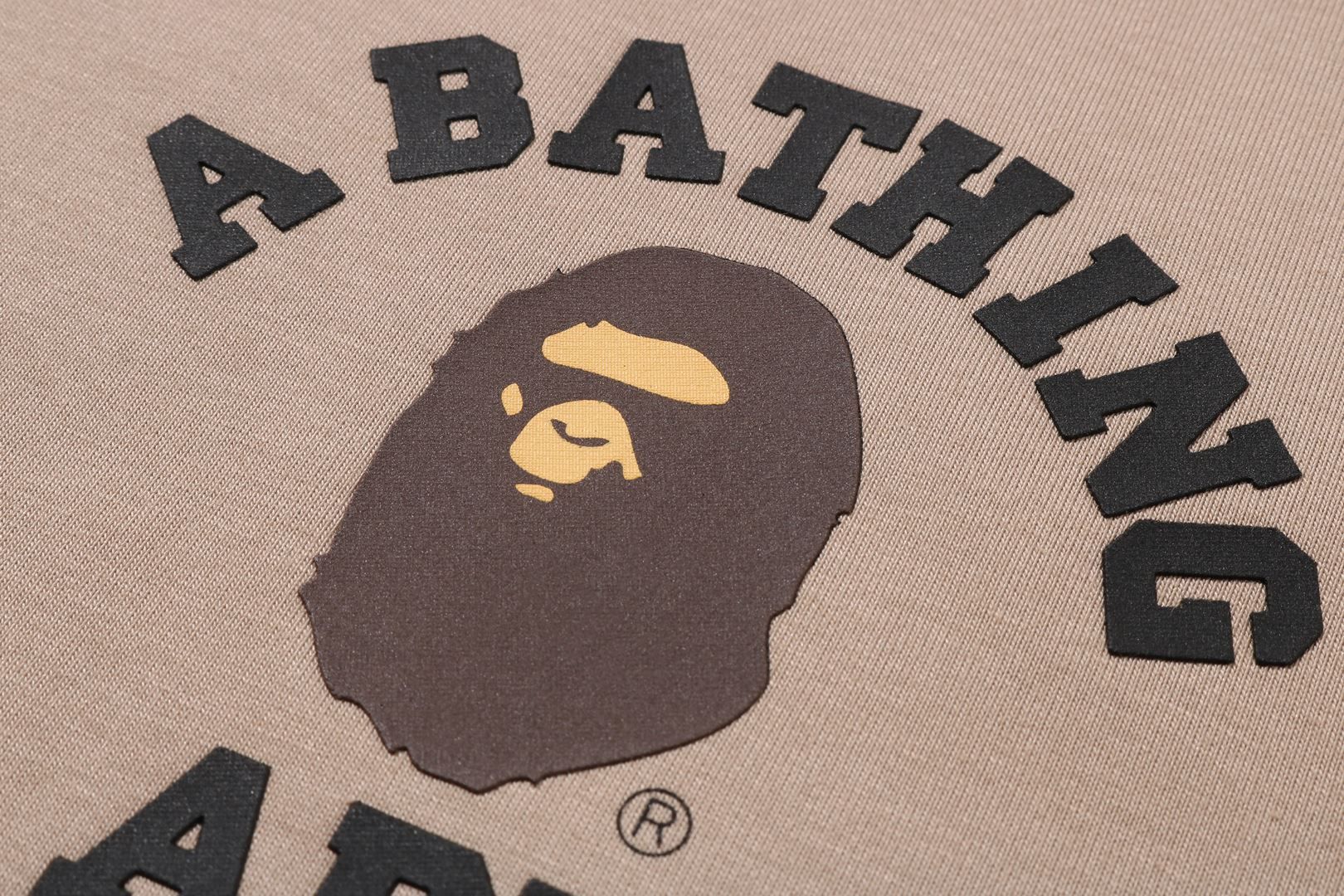 SMOOTH COLLEGE RELAXED FIT TEE sold by Bape product image thumbnail 2