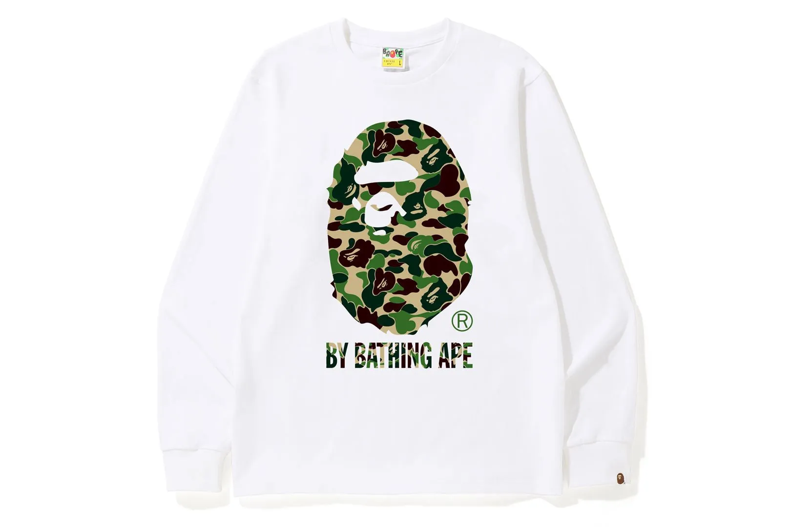 ABC CAMO BY BATHING APE L/S TEE sold by Bape