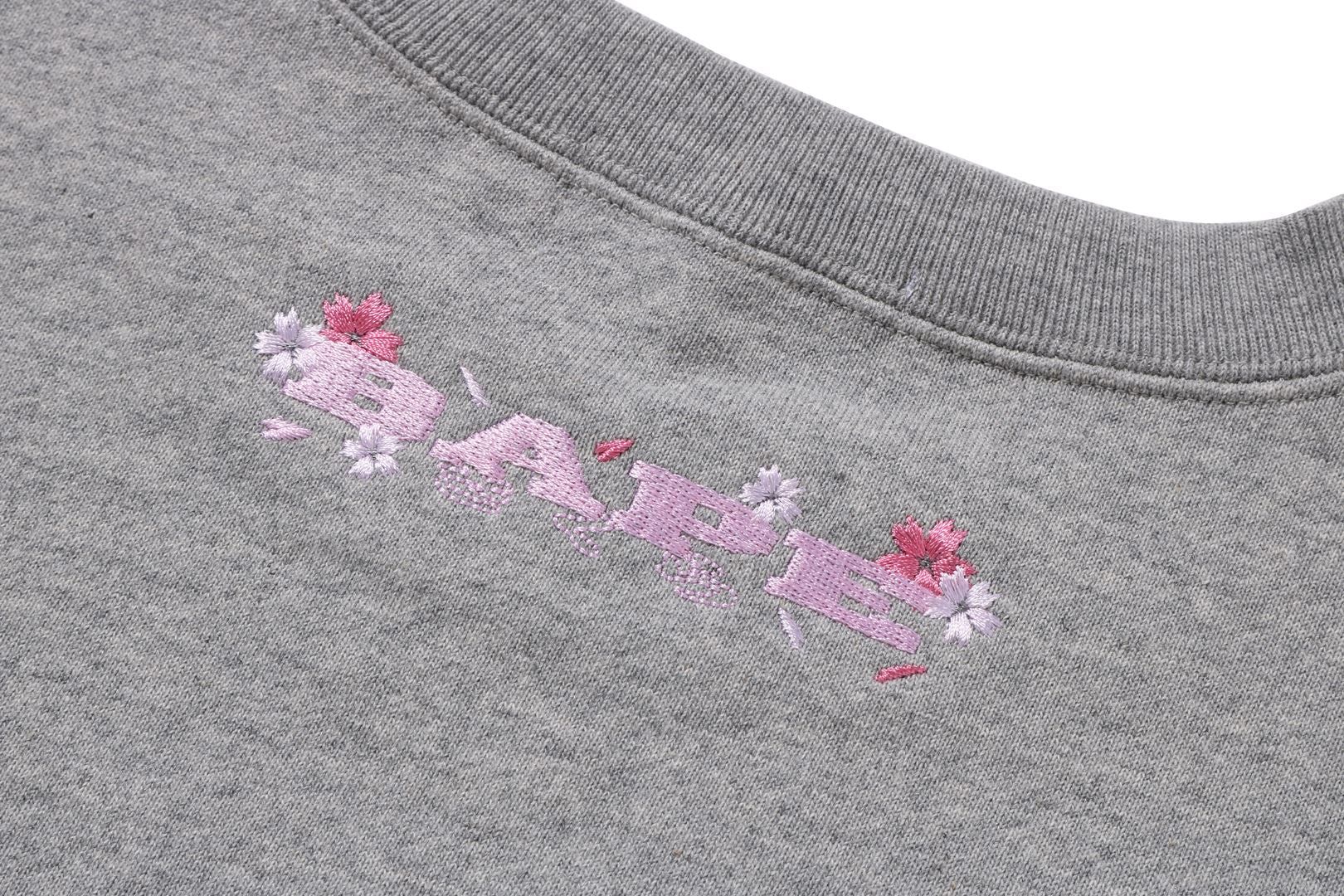 SAKURA A BATING APE RELAXED FIT CREWNECK sold by Bape product image thumbnail 4
