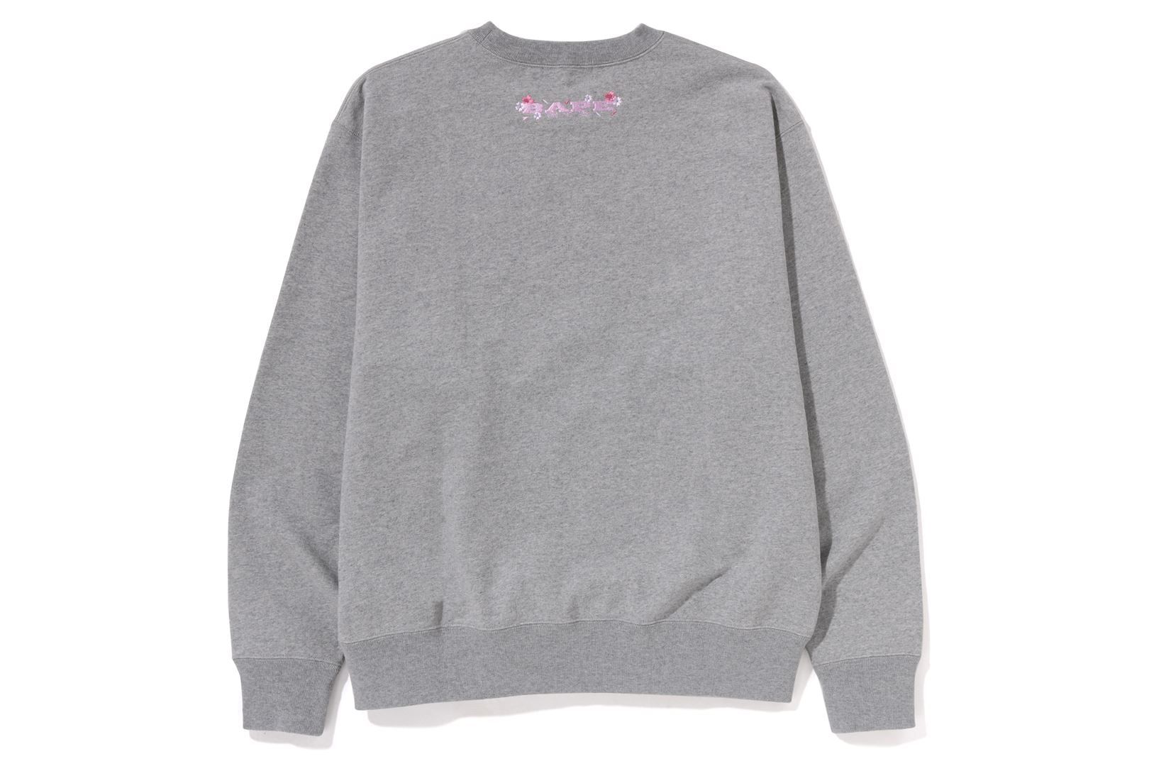 SAKURA A BATING APE RELAXED FIT CREWNECK sold by Bape product image thumbnail 2