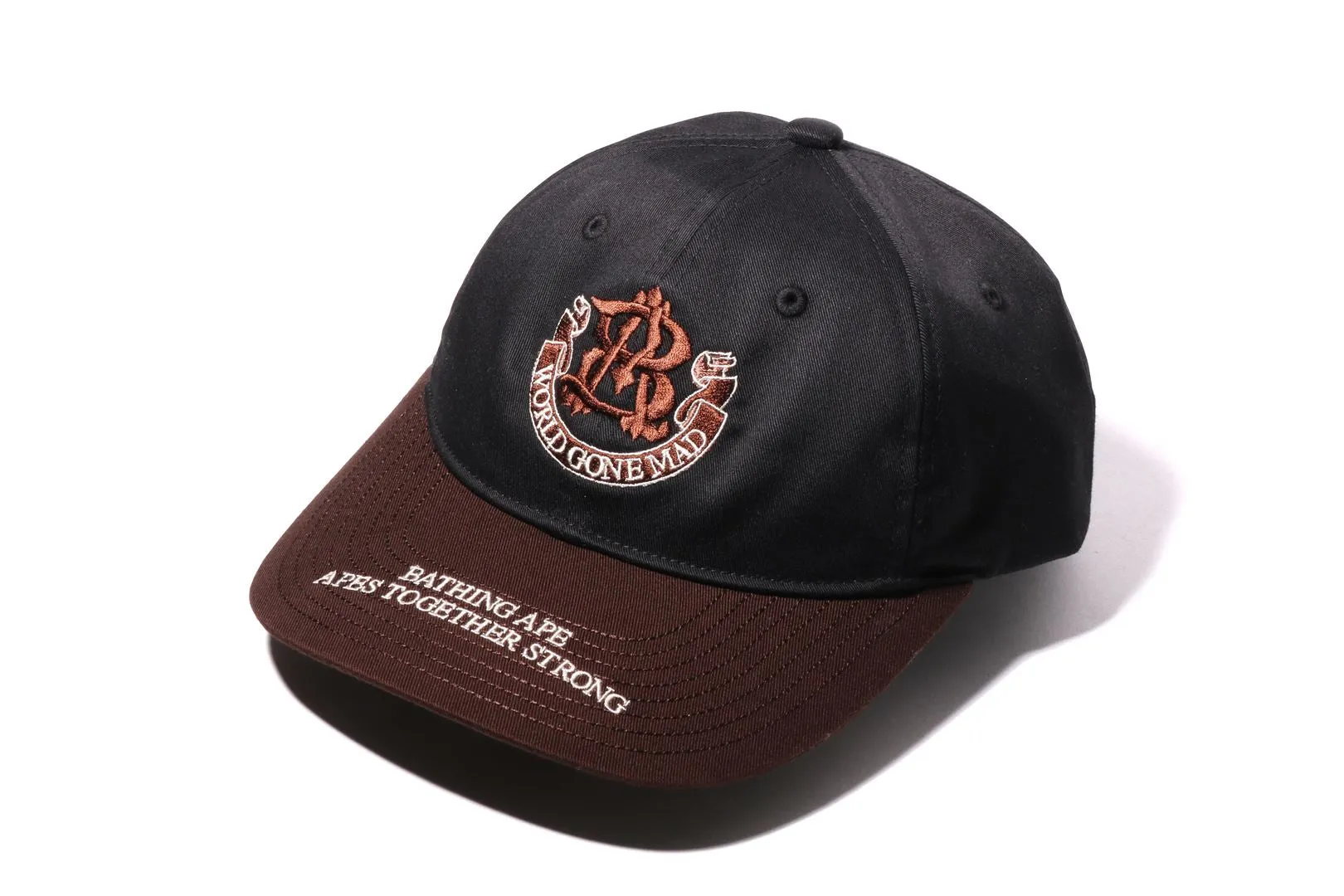 CONTRAST PANEL COLLEGE CAP sold by Bape product image thumbnail 5