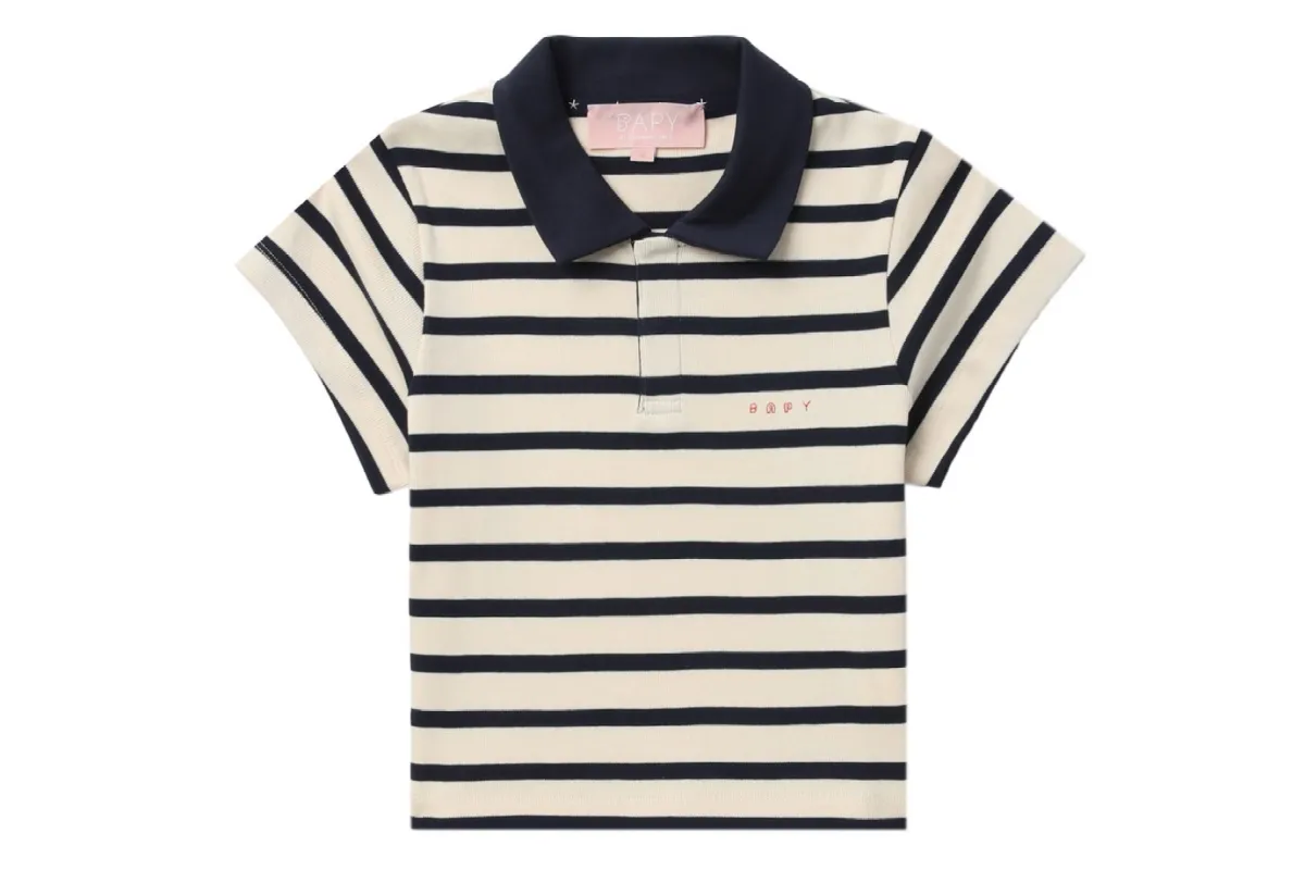 BAPY SAILOR STRIPE POLO sold by Bape