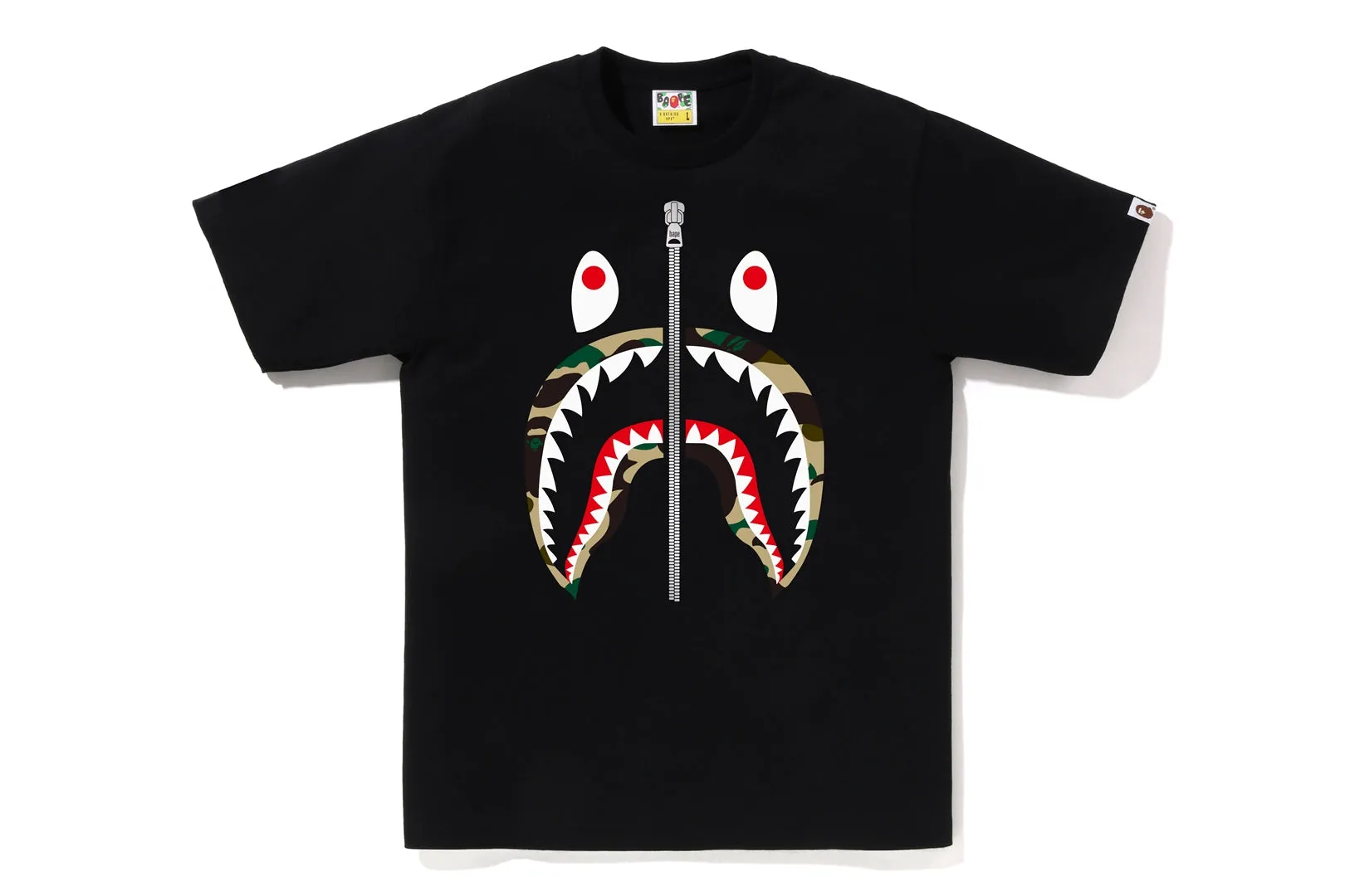1ST CAMO SHARK TEE sold by Bape product image thumbnail 5